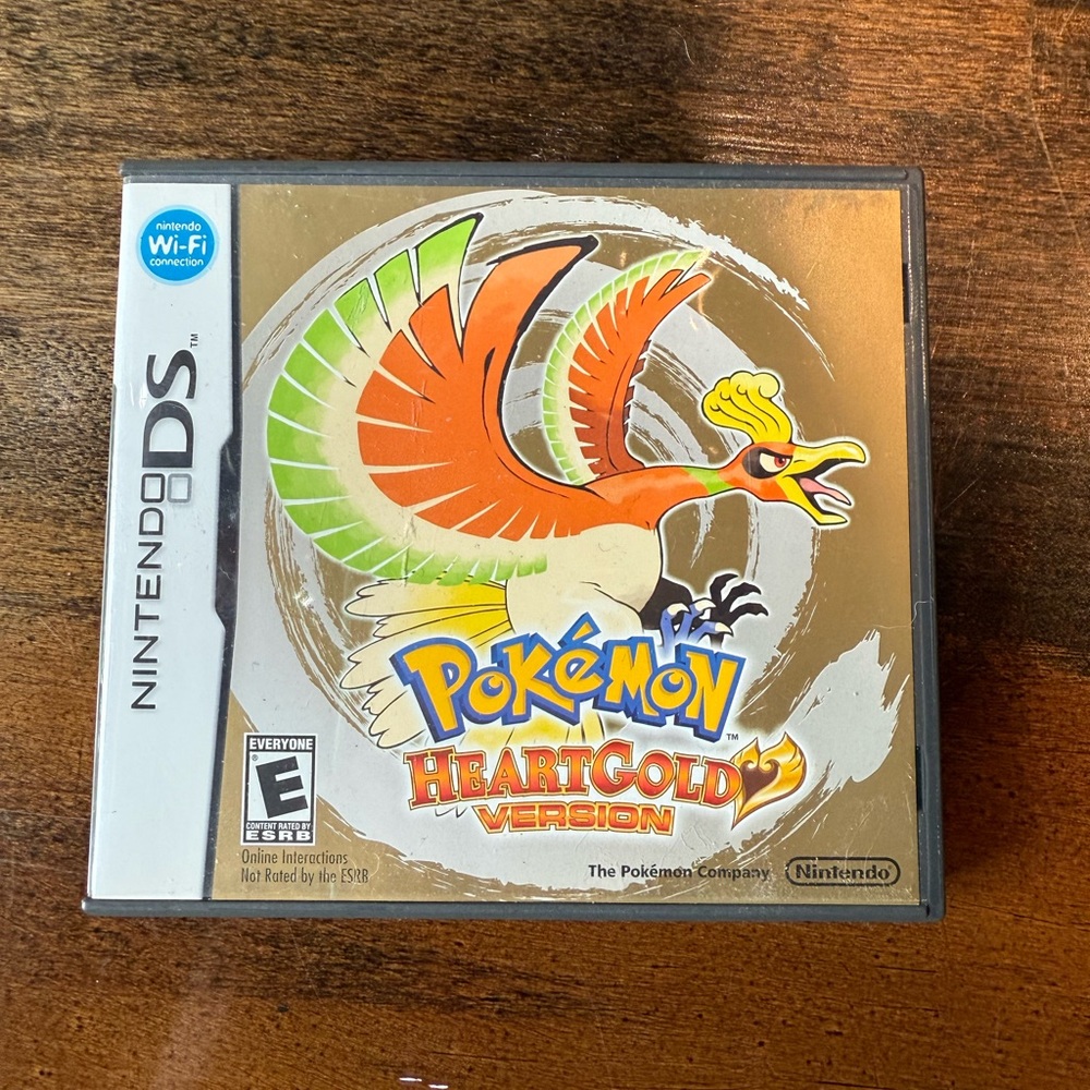 Nintendo DS Pokémon game boxes